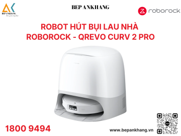 Robot Hút Bụi Lau Nhà  Roborock Qrevo Curv 2 Pro